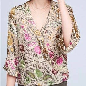 Floreat velvet top